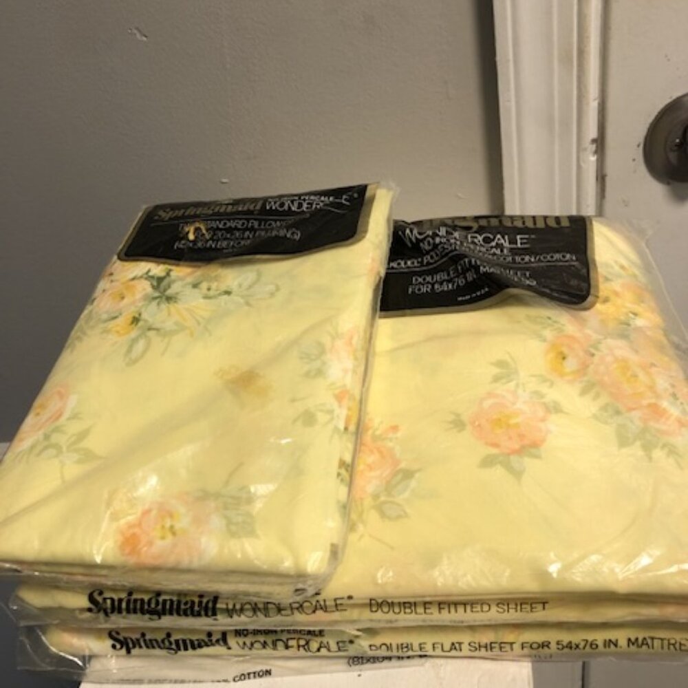 Vintage Springmaid Sheet Set NWT